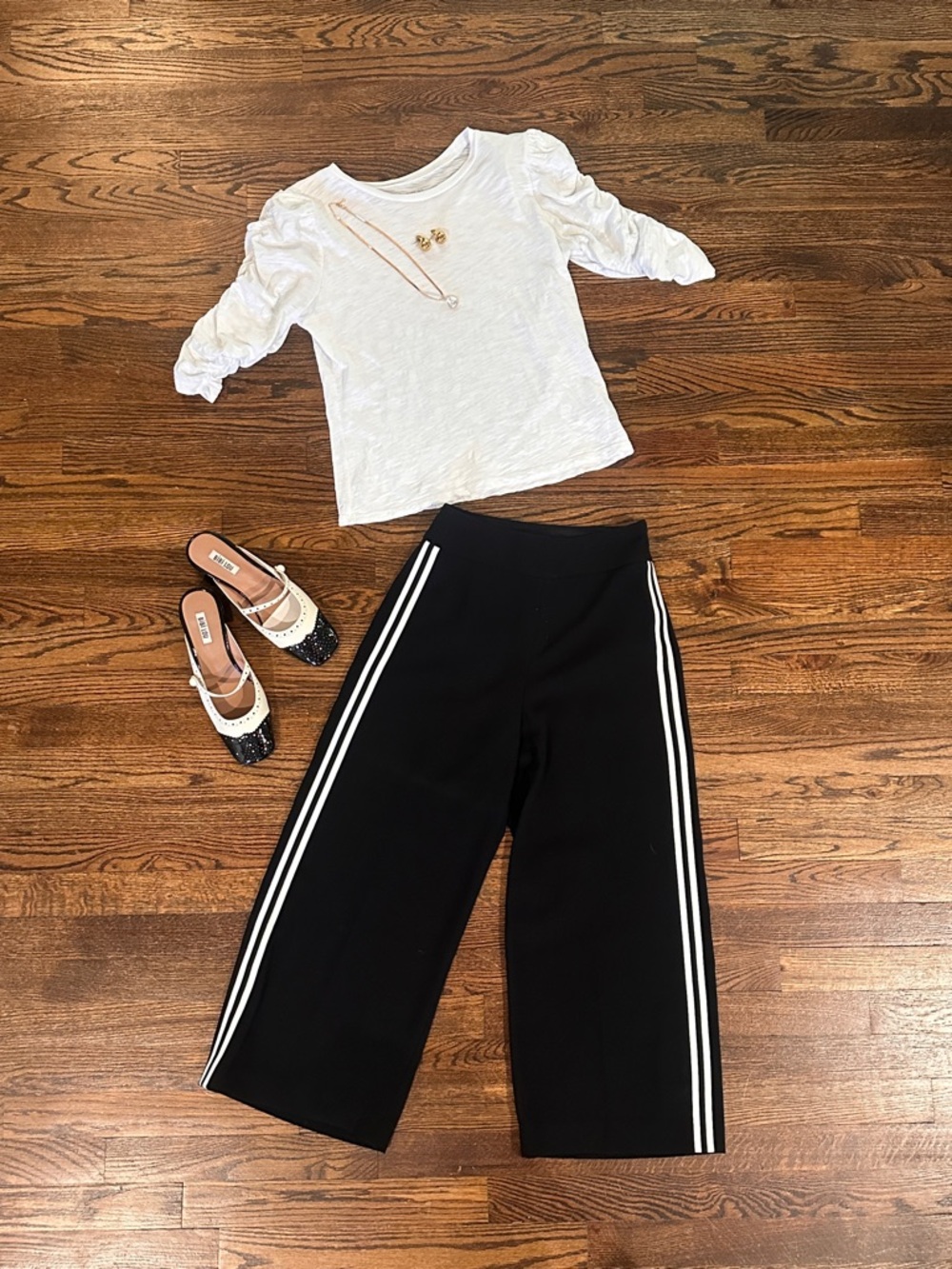 Track Pant Trousers with Zipper